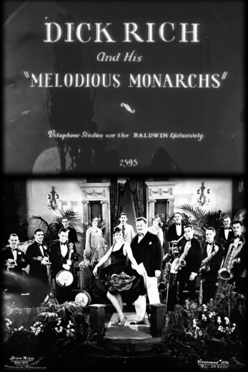 Official movie poster for Dick Rich and His Melodious Monarchs (1928)
