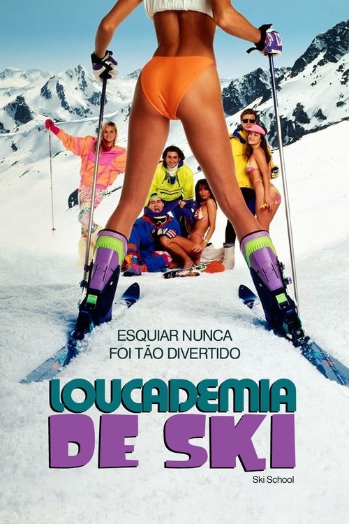Pôster de Loucademia de Esqui