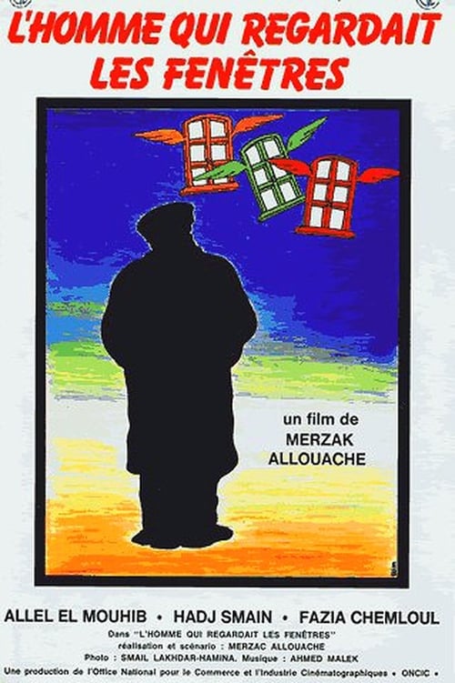 Poster L'Homme Qui Regardait Les Fenêtres 1985