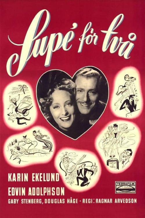 Poster Supé för två 1947
