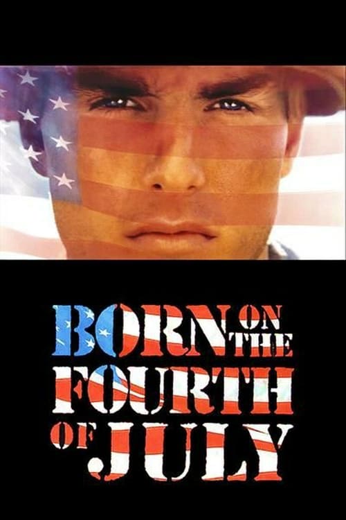 Grootschalige poster van Born on the Fourth of July