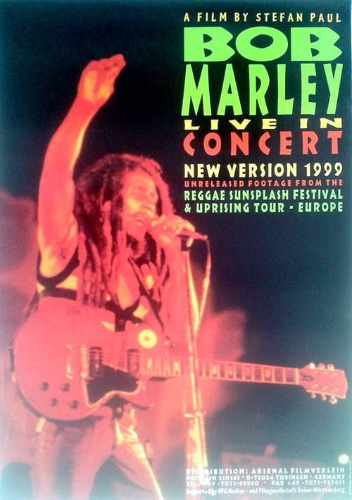 Bob Marley - Live in Concert poster