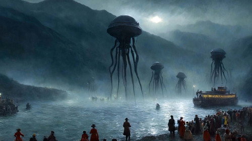The War Of The Worlds: The Prophetic Novel still
