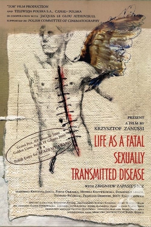 Poster Życie jako śmiertelna choroba przenoszona drogą płciową 2000