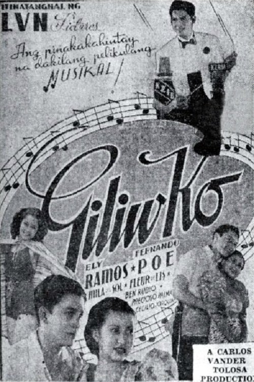 Giliw Ko movie poster player