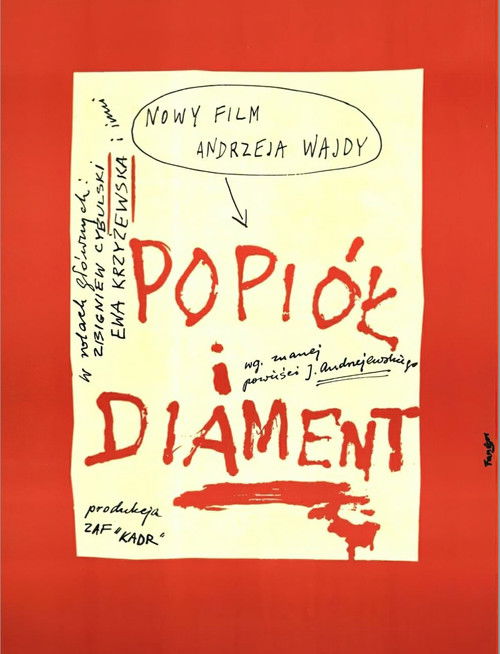 Ashes and Diamonds poster