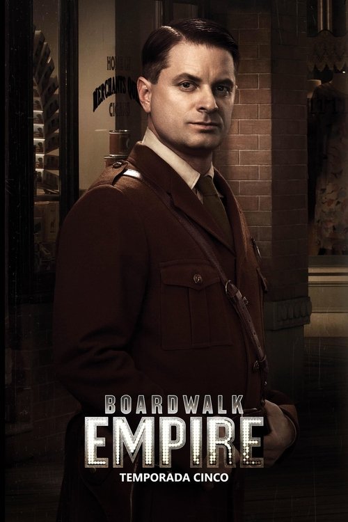 Poster de la Temporada 5 en la serie Boardwalk Empire