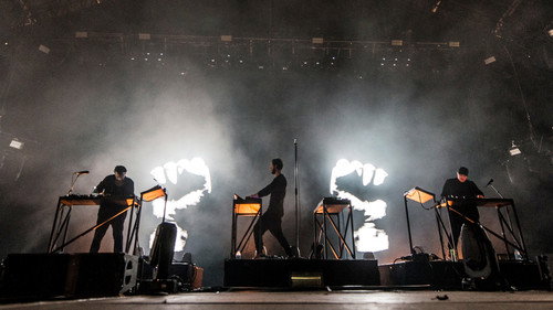 Moderat bei den Eurockéennes Backdrop Blur