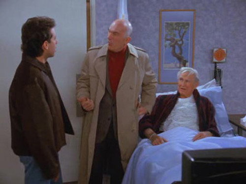 Seinfeld S08E17 — The English Patient episode still