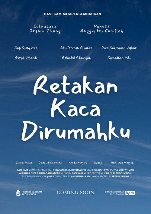 Retakan Kaca Dirumahku poster