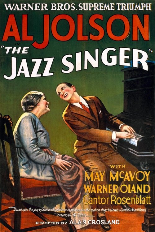 A dzsesszénekes movie poster player