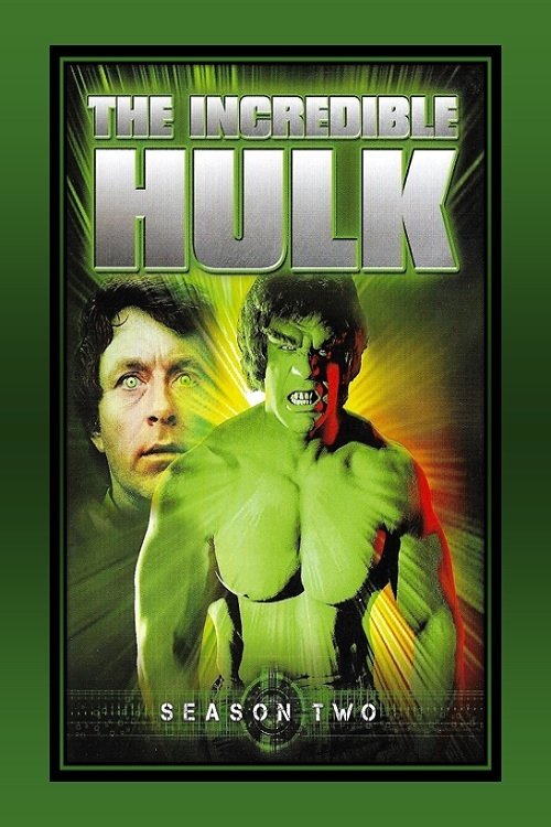 Ver temporada 2 de El increíble Hulk Póster de la temporada 2 de la serie El increíble Hulk