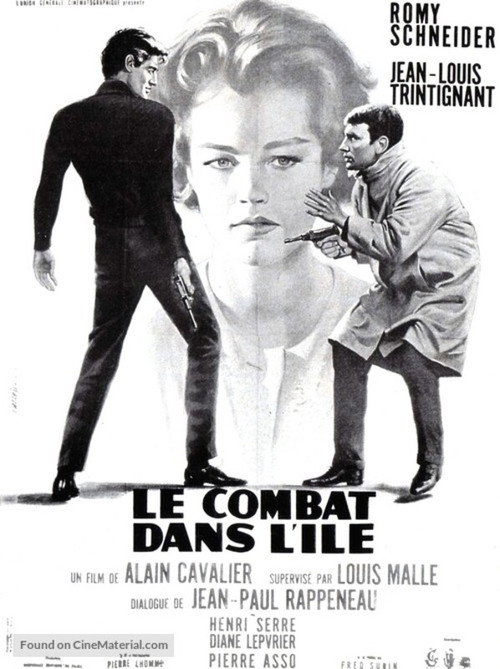 Le Combat dans l'île poster