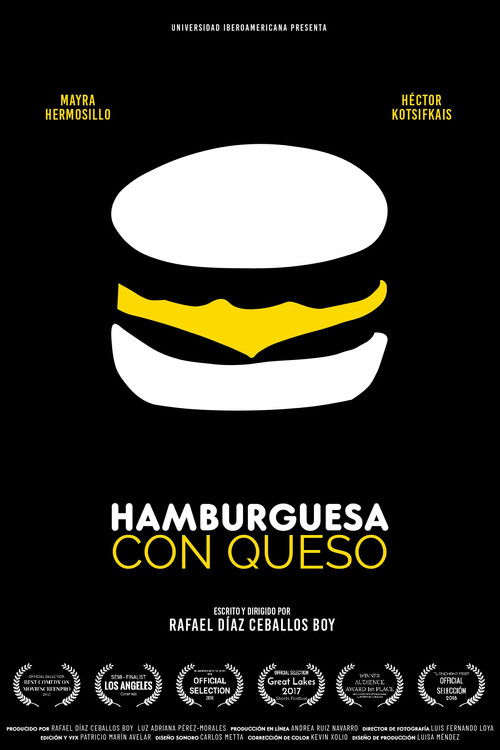 Hamburguesa con Queso Poster