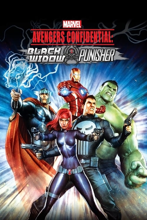 Grootschalige poster van Avengers Confidential: Black Widow & Punisher