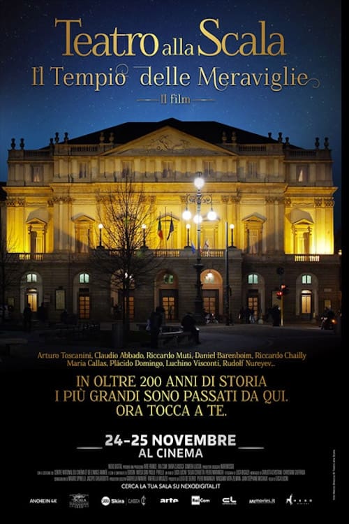Teatro alla Scala: il tempio delle meraviglie (2015) poster