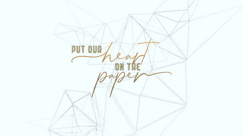 Put Our Heart on the Paper - Season 1 Backdrop Blur