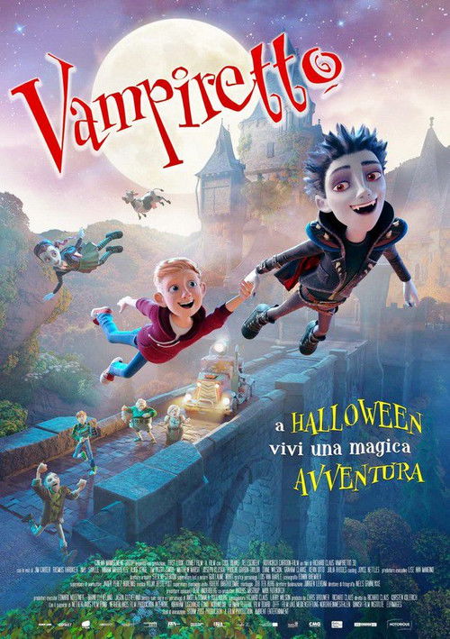 The Little Vampire 3D poster