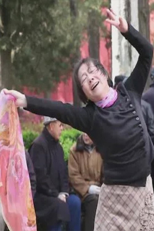 The Woman In Front of the Camera