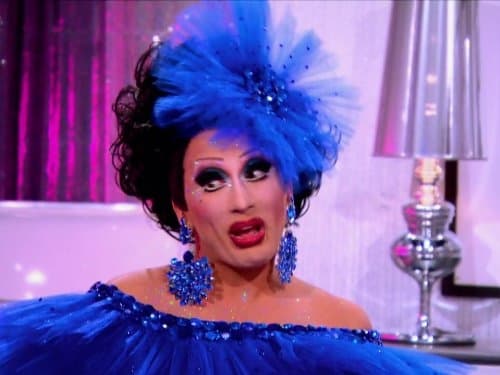Escena del episodio 11 de la temporada 5 de RuPaul: Reinas del drag: ¡Desatadas!