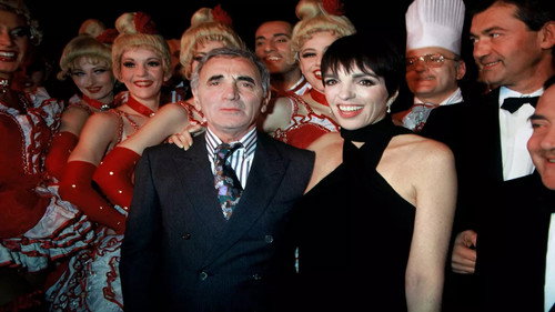 Charles Aznavour & Liza Minneli : Live au palais des congrès Backdrop Blur