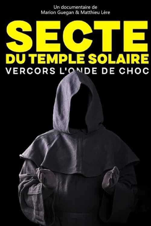 Poster Secte du temple solaire - Vercors londe de choc 2022