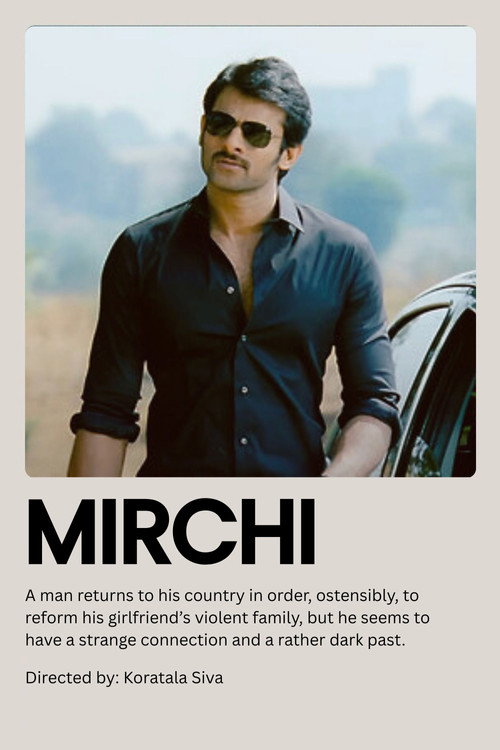 Mirchi poster