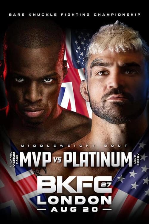 Poster BKFC 27: Perry vs Page 2022