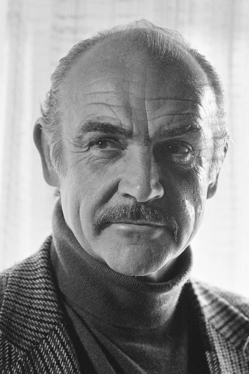 Grootschalige poster van Sean Connery