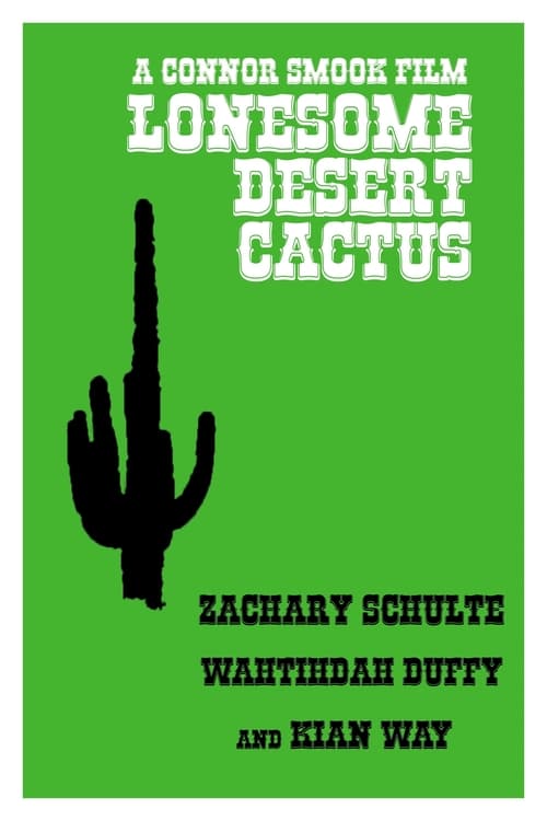 Poster Lonesome Desert Cactus 2019