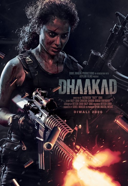 Dhaakad movie poster player