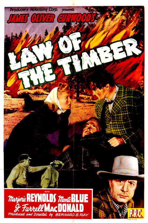Poster Law of the Timber 1941