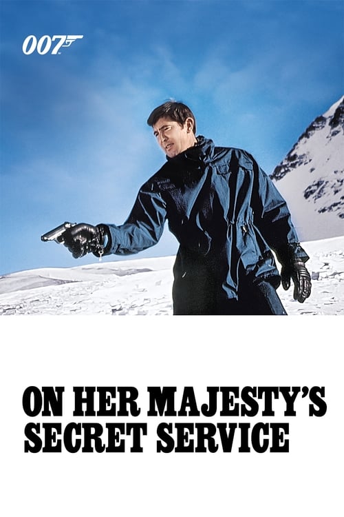 Grootschalige poster van On Her Majesty's Secret Service