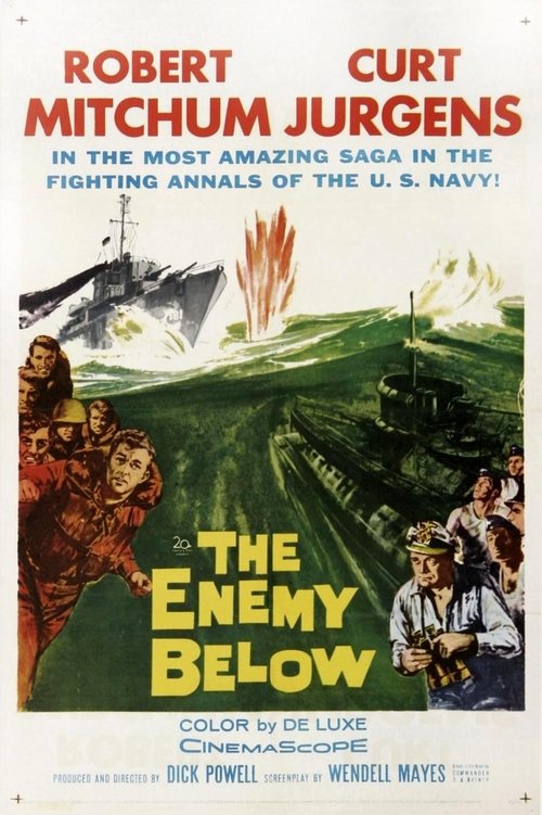 The Enemy Below poster