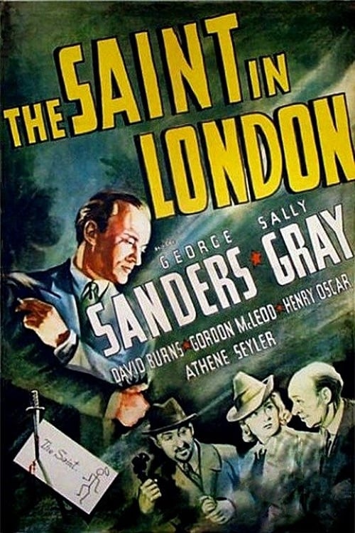 The Saint in London poster