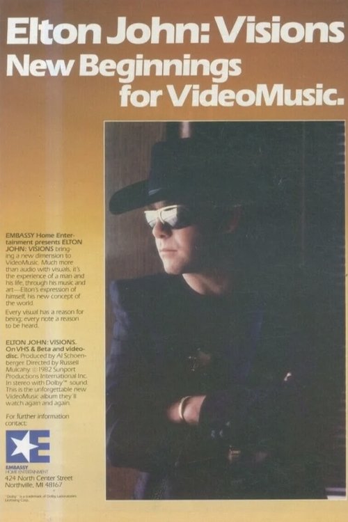 Elton John: Visions poster