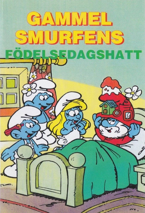 Gammelsmurfens födelsedagshatt poster