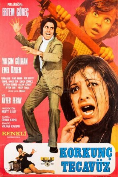 Korkunç tecavüz movie poster player