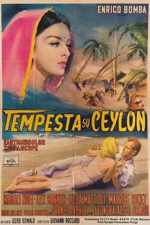 Tempesta su Ceylon poster