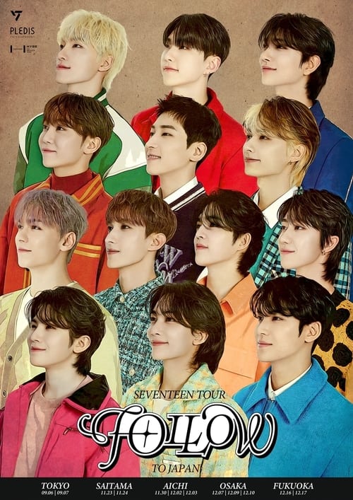 Poster SEVENTEEN Tour - FOLLOW