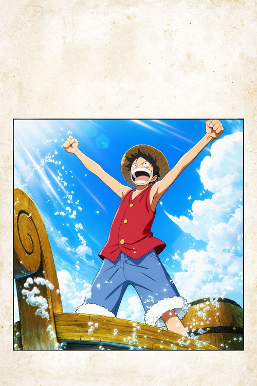 Póster oficial de THE ONE PIECE - Animation