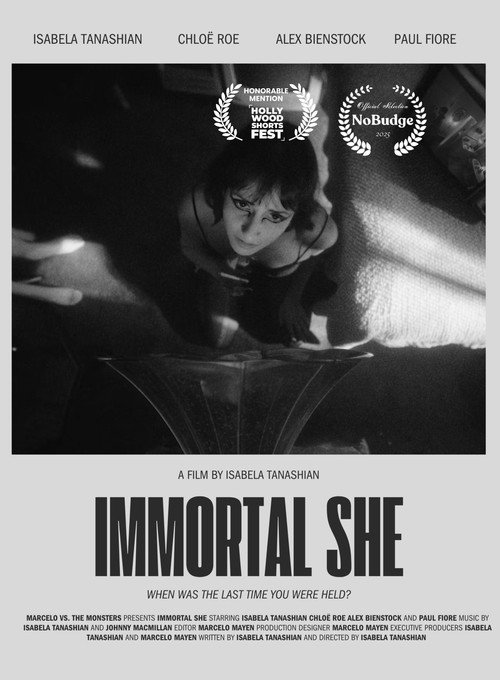 Póster oficial de Immortal She (2026) - Horror