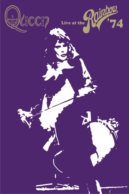 Queen - Live at the Rainbow '74 poster