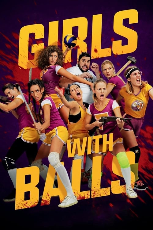 Chicas con pelotas poster