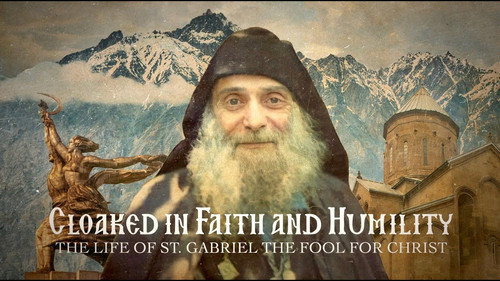 Cloaked in Faith and Humility - The Life of St. Gabriel the Fool for Christ Backdrop Blur
