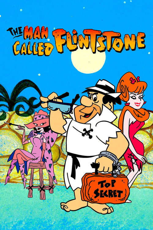 Grootschalige poster van The Man Called Flintstone