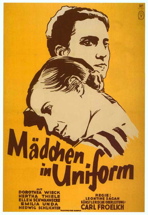 Mädchen in Uniform poster