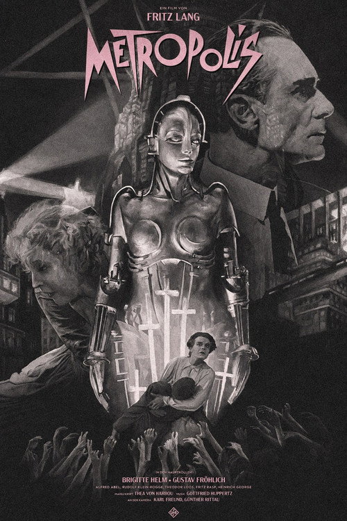 Póster oficial de Metropolis (1927) - Drama