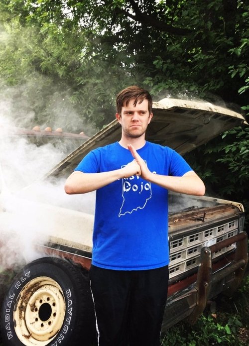 Dustins Dojo Road Trip movie poster player