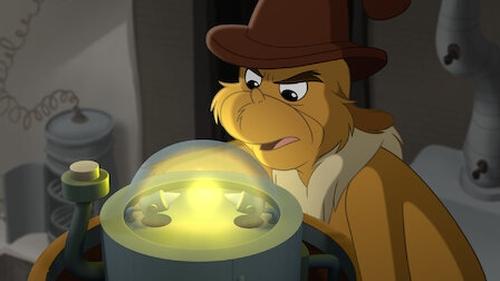 Escena del episodio 10 de la temporada 2 de la serie Huevos verdes con jamón